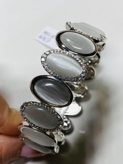 Armband Chartage zilver