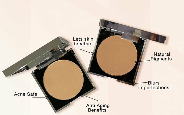 Mineral Pressed Powder Foundation